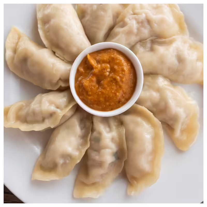 Chicken momos